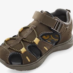 Stride rite flux sandals grey/green size 13